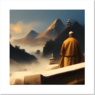 Monk Posters and Art